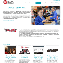 Page screenshot: Settings → SEMA Setting → Join SEMA Data Co-op