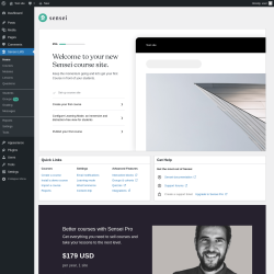 Page screenshot: Sensei LMS
