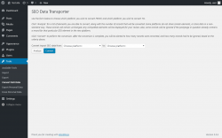 Page screenshot: Tools → Convert SEO Data