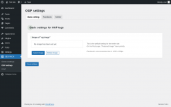 Page screenshot: SEO PACK &rarr; OGP settings