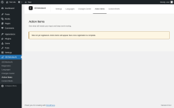 Page screenshot: SEOWorkerAI &rarr; Action Items