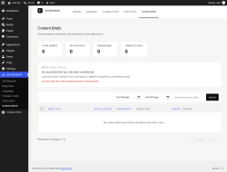 Page screenshot: SEOWorkerAI &rarr; Content Briefs