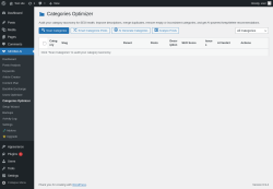 Page screenshot: SEOBot AI &rarr; Categories Optimizer