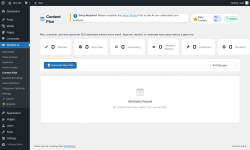 Page screenshot: SEOBot AI &rarr; Content Plan