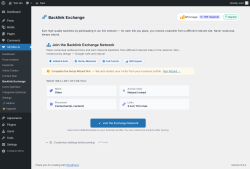 Page screenshot: SEOBot AI &rarr; Backlink Exchange