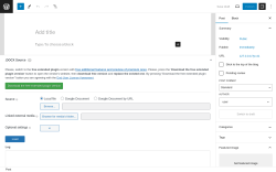 Page screenshot: Add New Post &lsaquo; Test site &mdash; WordPress