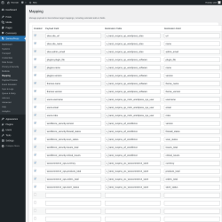 Page screenshot: ServicePress &rarr; Mapping