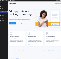 Page screenshot: Setmore