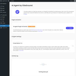 Page screenshot: AI Agent