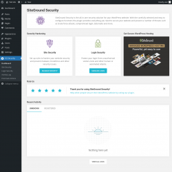 Page screenshot: SG Security