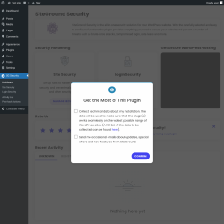 Page screenshot: SG Security