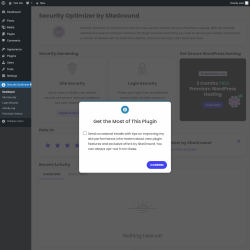 Page screenshot: Security Optimizer
