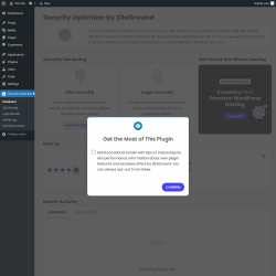 Page screenshot: Security Optimizer