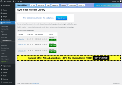 Page screenshot: Shared Files → ↳ Media Library