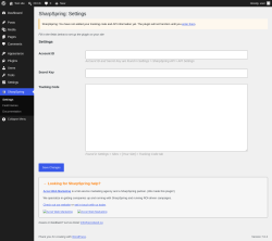 Page screenshot: SharpSpring