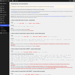 Page screenshot: SharpSpring &rarr; Documentation