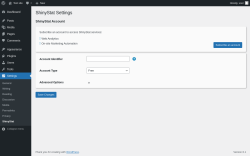 Page screenshot: Settings &rarr; ShinyStat