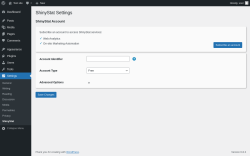 Page screenshot: Settings &rarr; ShinyStat