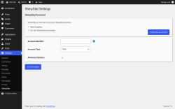 Page screenshot: Settings &rarr; ShinyStat