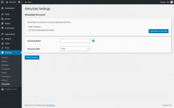 Page screenshot: Settings &rarr; ShinyStat