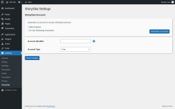 Page screenshot: Settings &rarr; ShinyStat