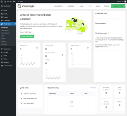 Page screenshot: ShopMagic