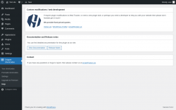 Page screenshot: Snippet Shortcodes &rarr; Help