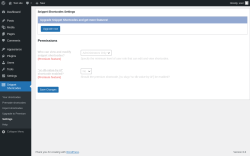 Page screenshot: Snippet Shortcodes &rarr; Settings