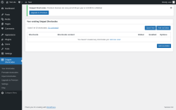 Page screenshot: Snippet Shortcodes