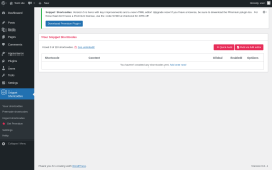 Page screenshot: Snippet Shortcodes