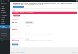 Page screenshot: Snippet Shortcodes &rarr; Settings