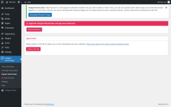 Page screenshot: Snippet Shortcodes &rarr; Import shortcodes