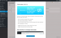 Page screenshot: Shortcoder