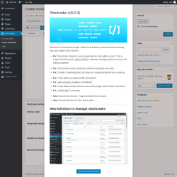 Page screenshot: Shortcoder &rarr; Create shortcode