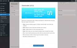 Page screenshot: Shortcoder