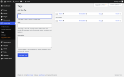 Page screenshot: Shortcoder &rarr; Tags