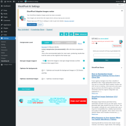 Page screenshot: Settings &rarr; ShortPixel AI