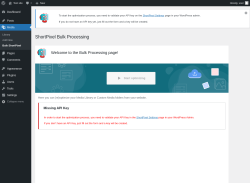 Page screenshot: Media → Bulk ShortPixel