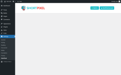Page screenshot: Settings &rarr; ShortPixel