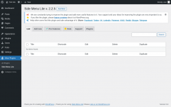 Page screenshot: Wow Plugins &rarr; Side Menu Lite