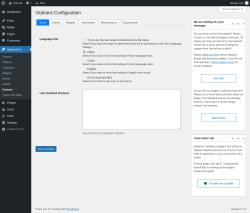 Page screenshot: Appearance &rarr; Orphans