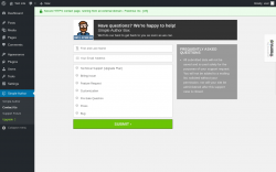 Page screenshot: Simple Author → Contact Us