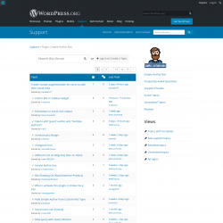 Page screenshot: Simple Author → Support Forum