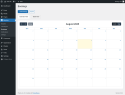 Page screenshot: Bicycles &rarr; Bookings
