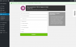 Page screenshot: Simple Cart → Contact Us