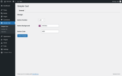 Page screenshot: Simple Cart
