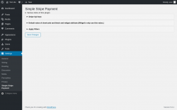 Page screenshot: Settings &rarr; Simple Stripe Payment