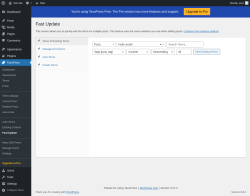 Page screenshot: TaxoPress → Fast Update
