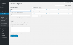 Page screenshot: SimpleMap &rarr; Location Categories