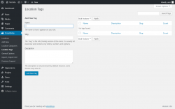 Page screenshot: SimpleMap &rarr; Location Tags